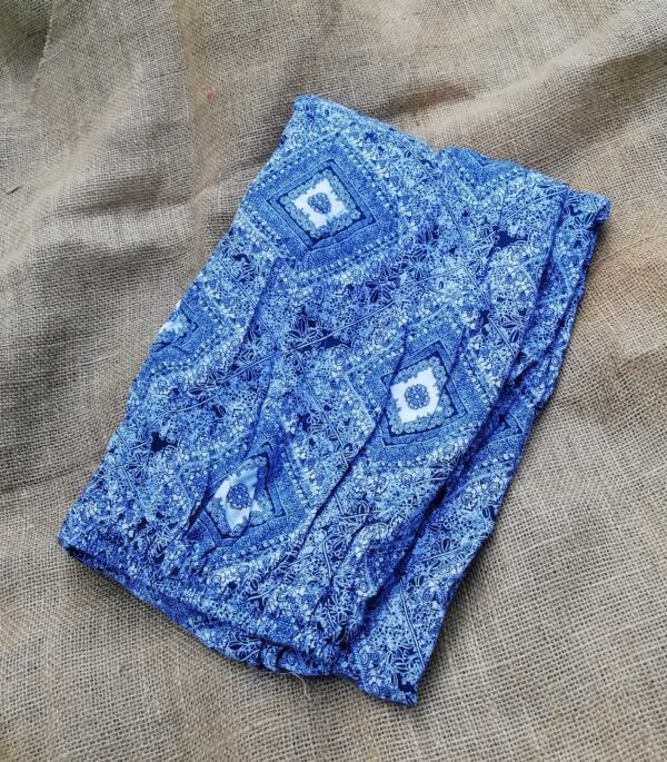 pantalon bouteille bleu shantishanti.fr