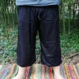 pantalon bouteille noir shantishanti.fr