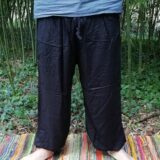 pantalon bouteille noir shantishanti.fr