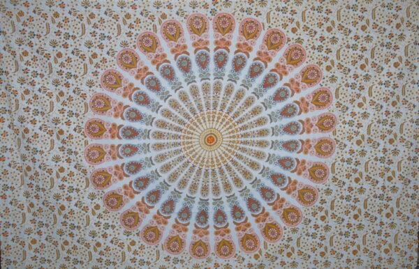 Tenture mandala shanti shanti