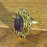 bague indienne shanti Shanti en laiton
