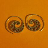Boucles d'oreilles spirale shanti shanti.fr1